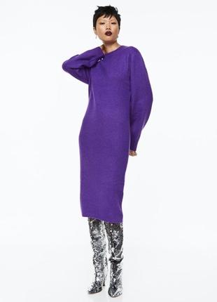 Плаття вʼязане, сукня h&m, zara