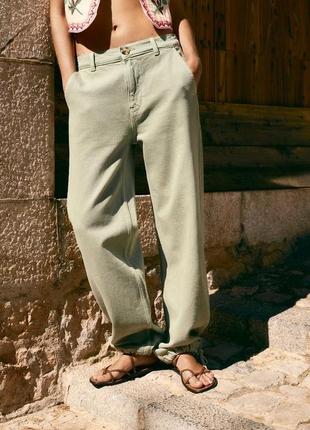 Прямі джинси zara хl , ххl оригінал