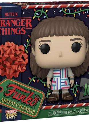 Funko pop праздничный адвент календарь очень странные дела 2024 advent calendar stranger things