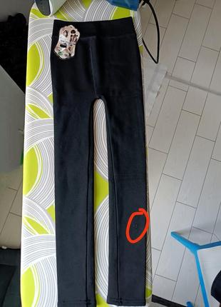 Детские термо лосины на меху ластовица (эффект)