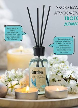 Аромадіффузор garden анжеліна джолі аромат для дому освіжувач повітря туреччина livesta лівеста