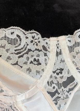 Винтажное кружевное бюстье christian dior винтаж корсет корсаж ретро диор