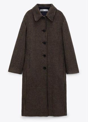 Пальто оверсайз zara