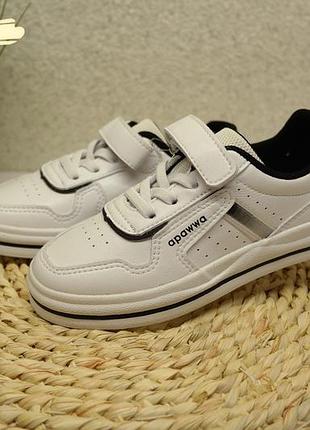 Сlibee apawwa кроссовки кроссовки белые с черным в школу с перфорацией