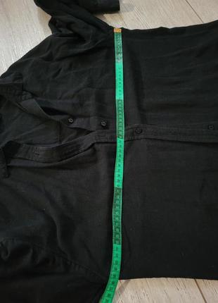 Шикарная рубашка от stradivarius(лен)8 фото