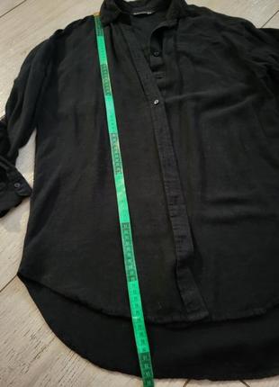 Шикарная рубашка от stradivarius(лен)6 фото