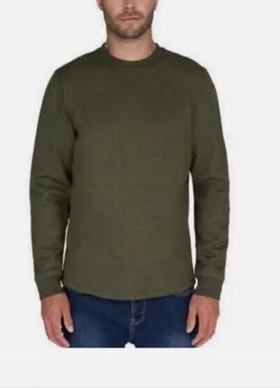 Лонгслів светр теплий на флісі bc clothing co heritage usa