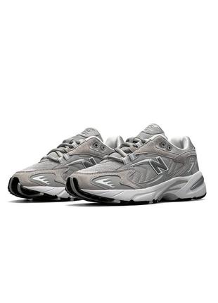 👟мужские кроссовки new balance 725 gray suede white
