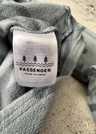 Patagonia passenger fleece флисовая овершот рубашка кофта
