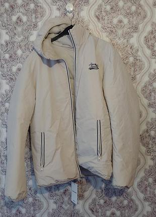 Двухсторонняя тонкая легкая курточка jack & jones
