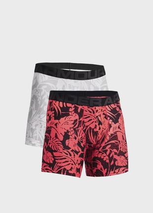 Under armour мужские боксеры с узором tech 6in novelty