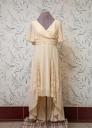 Ніжна сукня з воланами та мереживними вставками в спідниці ✂️shein 📍розмір l, eu 40/42, us 8/10