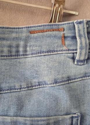 Женская джинсовая стрейчевая юбка, европейский размер 403 фото