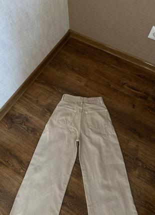 Стильные джинсы клеш джинсы-кюлоты с завышенной талией размер 326 фото