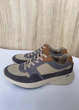 Кросівки clarks motion tread унісекс-натур шкіра + замша + текстиль uk7/eur41 устілка 25,5