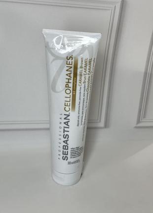 Sebastian professional cellophanes маска для повернення блиску фарбованому волоссю