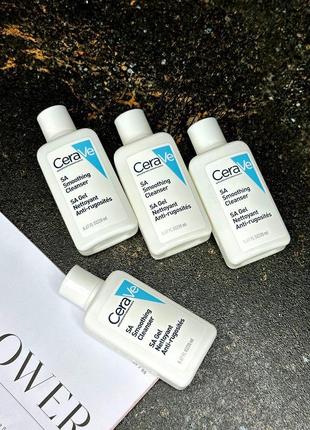 Гель для умывания cerave sa smoothing cleanser, 20мл