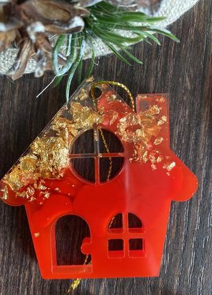 Набор новогодних игрушек украшений для елки