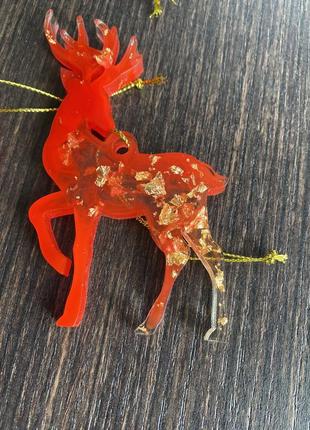 Набор новогодних игрушек украшений для елки