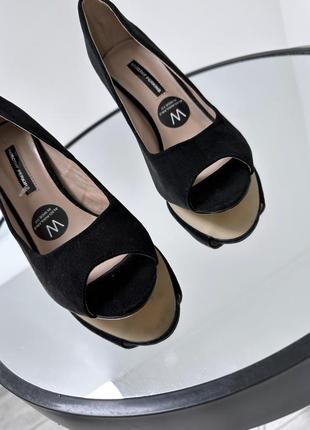 Аккуратные классические туфельки dorothy perkins4 фото