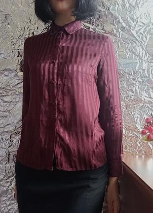 Рубашка в полоску. 1+1=3❤️