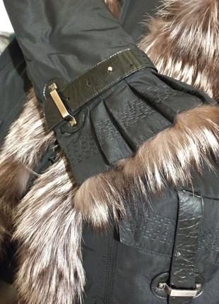 Куртка женская фирменная с чернобуркой