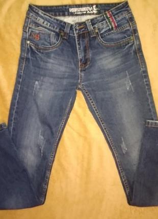 Джинсы подросток