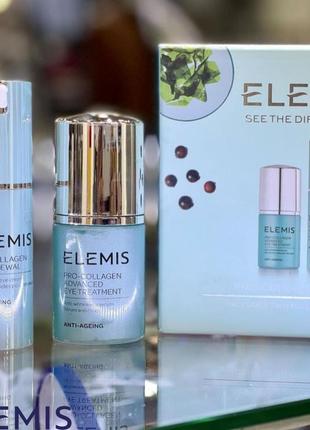 Набор elemis pro-collagen eye duo сыворотка и крем вокруг глаз