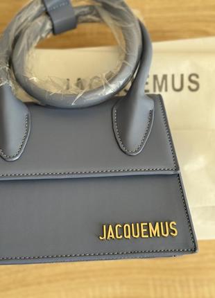 Сумка jacquemus le chiquito medium leather bag3 фото