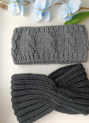 Пов'язка в'язана ручної роботи