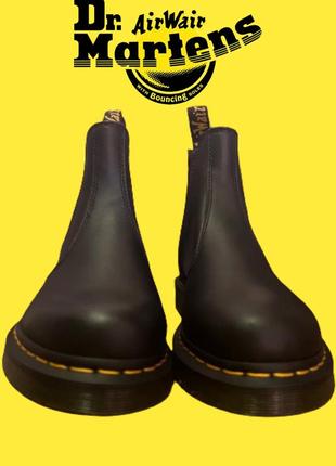 Dr. martens orginal 2976 black 27100001 челсі черевики чорні класика мартенси оригінал4 фото