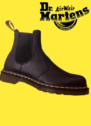 Dr. martens orginal 2976 black 27100001 челсі черевики чорні класика мартенси оригінал1 фото