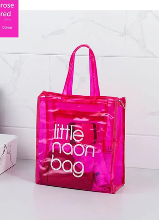 Новая вместительная сумка шоппер little naon bag2 фото