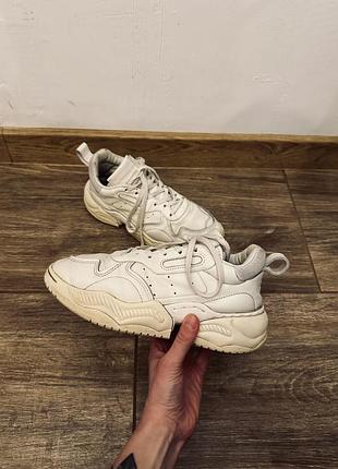 Шкіряні кросівки adidas supergaining rx
