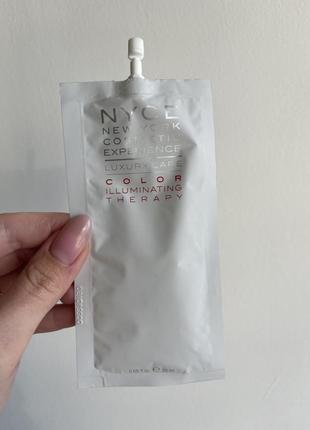 Nyce маска для підтримки кольору волосся color illuminating therapy тестер