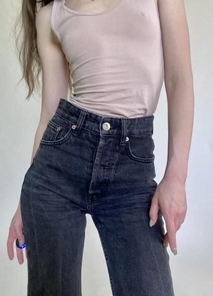 Джинси slim zara слім графітові