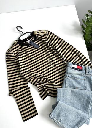 Кофта, лонгслив женский от tommy hilfiger оригинал текущая коллекция