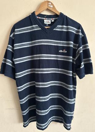 Футболка ellesse оригінал вінтаж смужка