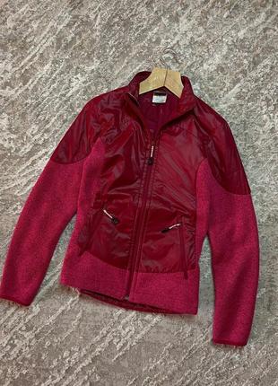 Жіноча флісова куртка jack wolfskin трекінгова