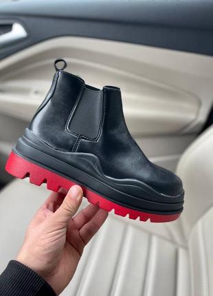 Ботинки bottega stretch на флисе