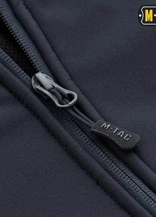 M-tac куртка soft shell с подстежкой dark navy blue xl5 фото