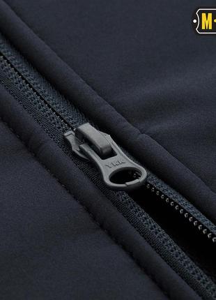 M-tac куртка soft shell с подстежкой dark navy blue xl9 фото