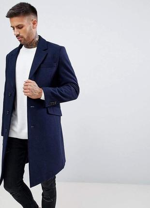 Стильное шерстяное пальто от asos