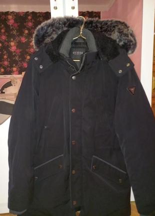 Пуховик guess, ціна 3т. гр, 50-52роз