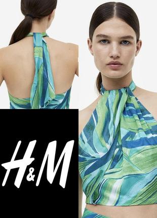 Красивый стильный топ h&m этикетка