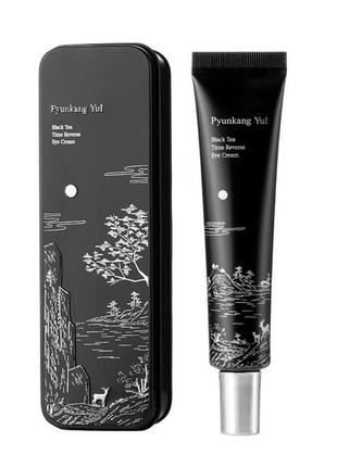 Омолоджуючий крем для шкіри навколо очей pyunkang yul black tea time reverse eye cream 25ml