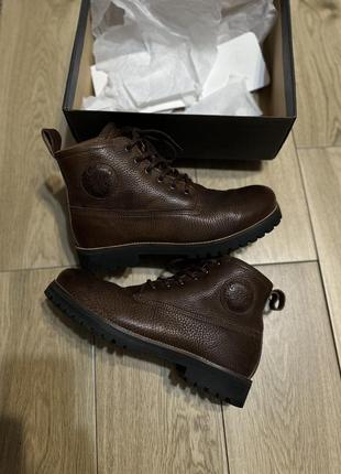 Blackstone colin antique brown boot (om-60)
