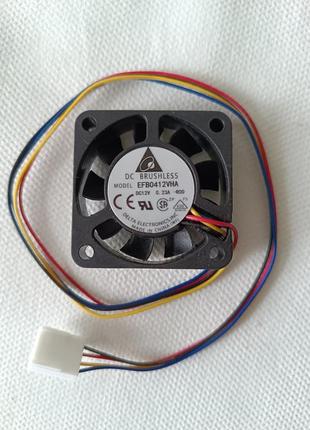 Вентилятор охлаждения кулер для процесора delta efb0412vha 4010 12 в 0,23 а