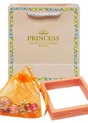 Набір для створення браслетів "princess" (вид 1) комбінований рожевий