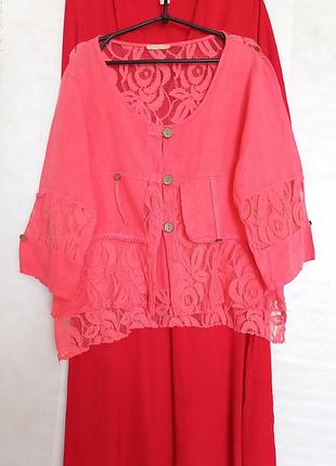 Накидка имлия лён